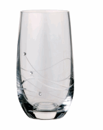 DARTINGTON CRYSTAL GLITZ HIGHBALL GLASSES